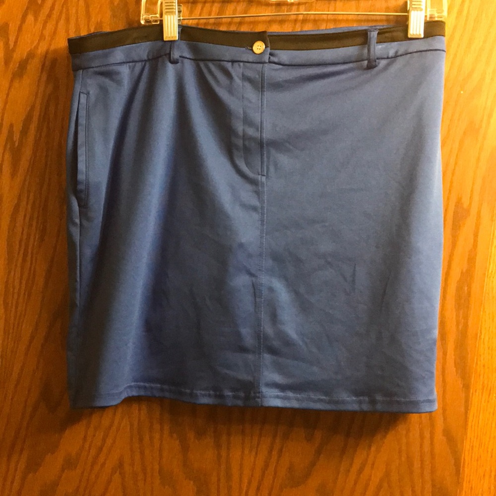 Blue skirt